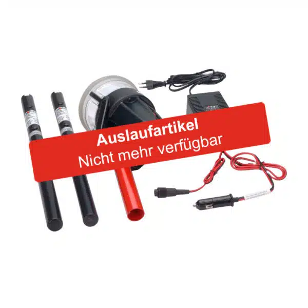 Testkopf für Thermomelder inkl. Akkus und Ladegerät