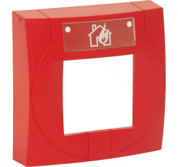 Handmelder kleines Gehäuse rot, ähnlich RAL 3020