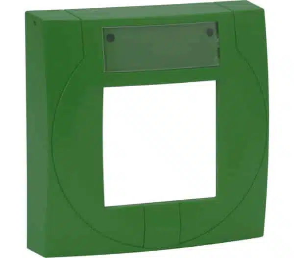 Handmelder kleines Gehäuse grün, ähnlich RAL 6002