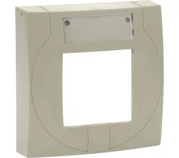 Handmelder kleines Gehäuse grau, ähnlich RAL 7035