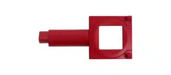Ersatzschlüssel Kunststoff für kleine Handmelder, rot, VPE=10 Stück