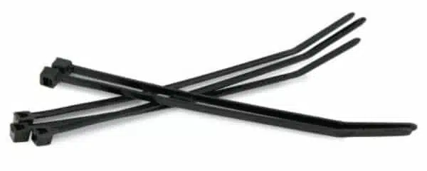 Kabelbinder schwarz für 762251 (VPE 100) Einsatztemperatur bis 110°C
