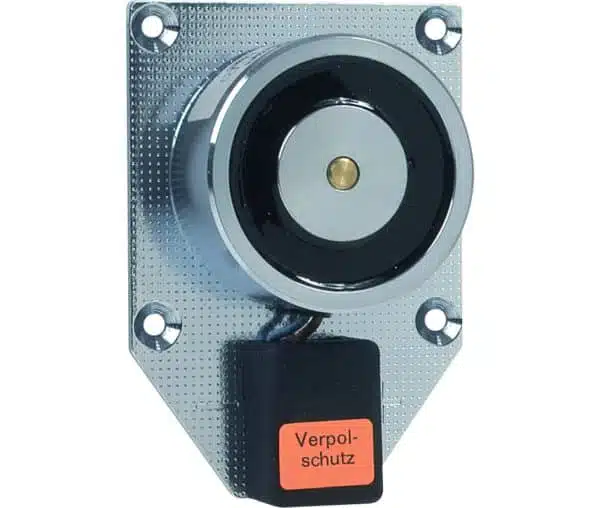 Haftmagnet DH50-N490-WM Haftmagnet mit Verpolschutz und Anschlußklemme mit Stahlgrundplatte