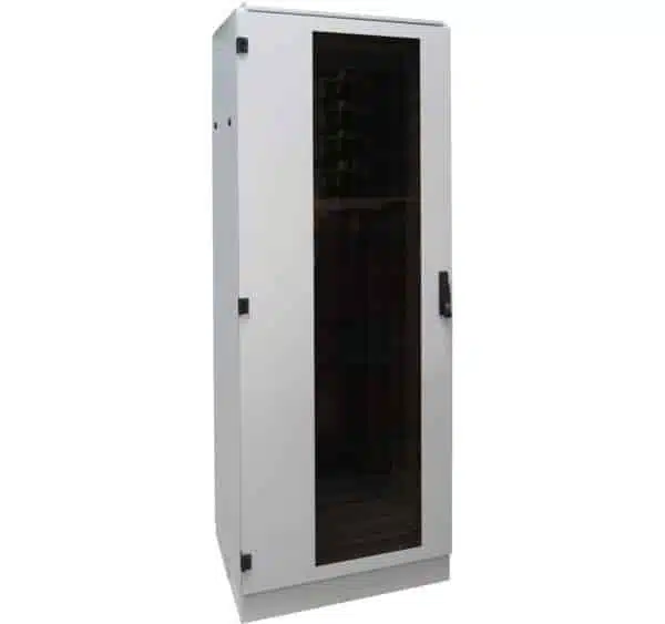 Standschrank für IQ8control hellgrau, Gewicht: 150kg , 38HE