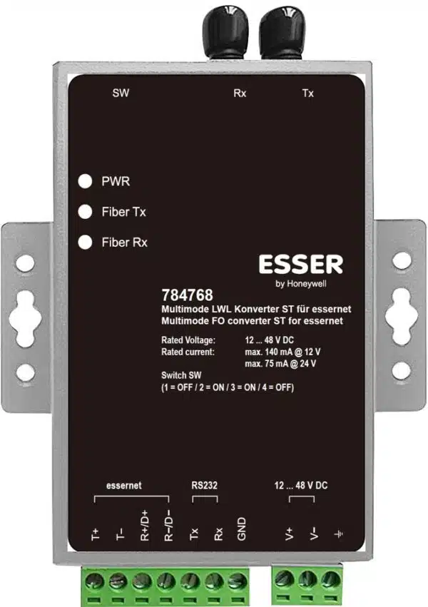 Multimode LWL Konverter ST für essernet®