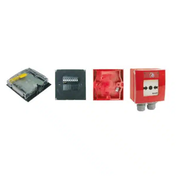 Std. MCP kompakt Ex IP66/67 rot, Glas – Bild 2