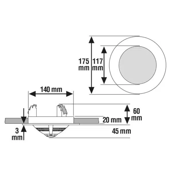 Unterputzgehäuse für IQ8Quad Meldersockel - ESSER – Bild 2
