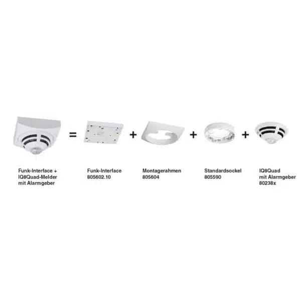 IQ8Wireless Montagerahmen FÜR IQ8QUAD, WEISS – Bild 2
