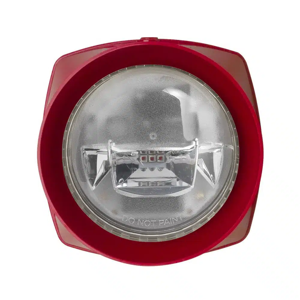 IQ8Alarm Plus Kombi Sprachsignalgeber EN54-3/-23, Gehäuse/Blitz: rot/rot, Sondersprachen – Artikel 807372RR.SV98 | HON Security and Fire Distribution GmbH