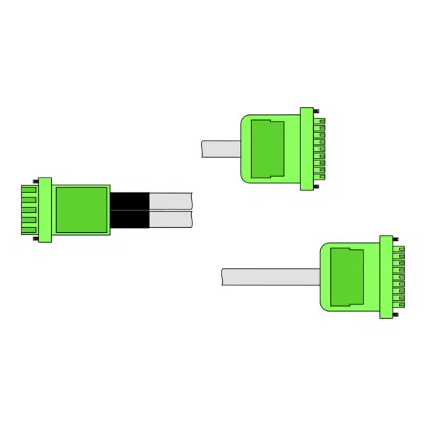 Output cable DOM - Amp. 2/12 DOM Applikation 2-12 Linien