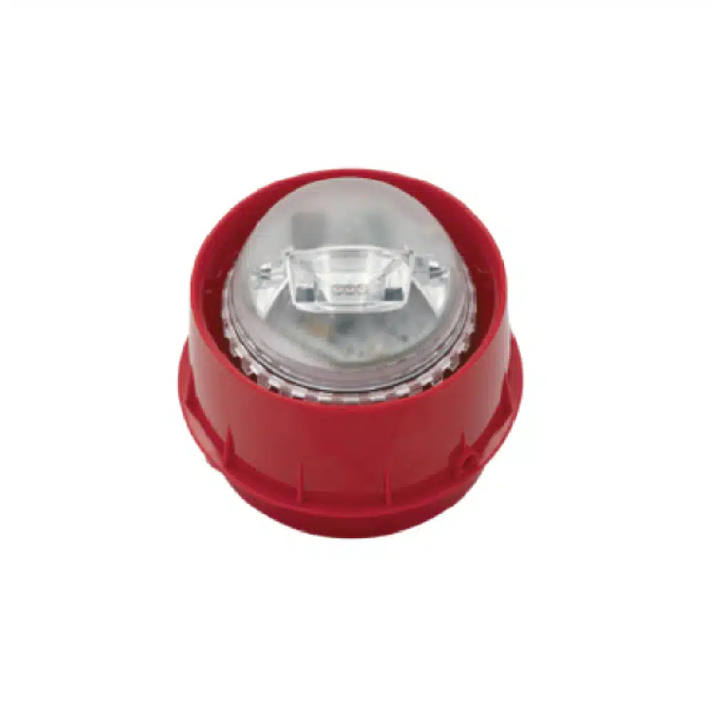 Optisch-/Akustische Wandsirene EN54-23 (W-3,5-10), Blitzfarbe rot | AGILE – Artikel NRX-WSF-RR | HON Security and Fire Distribution GmbH