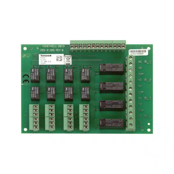 Relaismodul 4x230V/8A und 8x24V/1A, VdS G115069, Klasse C, EN 50131-1 Grad 3