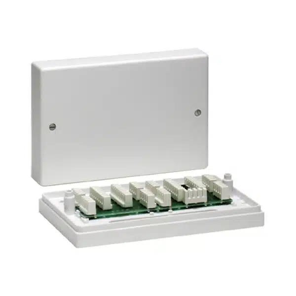 Verteiler LSA, 2x32 Klemmen, weiß, Klasse C, VdS: G187003