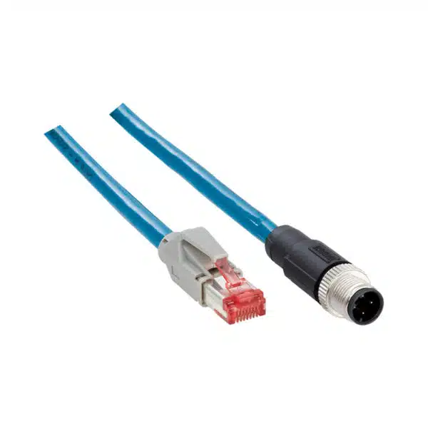 LMS/LMC1xx - M12 4-pol., Ethernet/RJ45