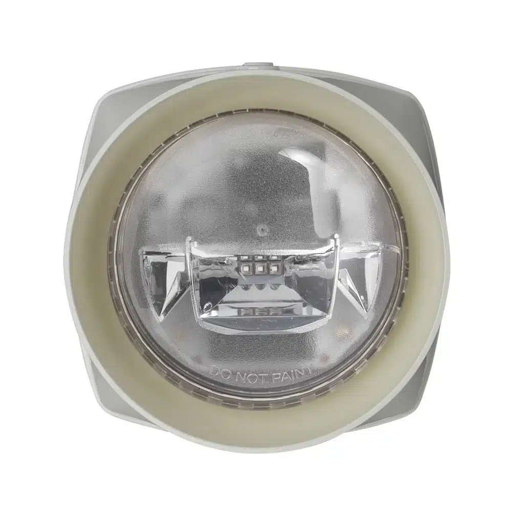 IQ8Alarm Plus/FSo akustischer (Ton) und optischer Signalgeber, weiß, roter Blitz – Artikel 807224WR | HON Security and Fire Distribution GmbH